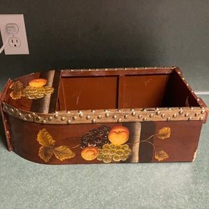 Decorative wooden box